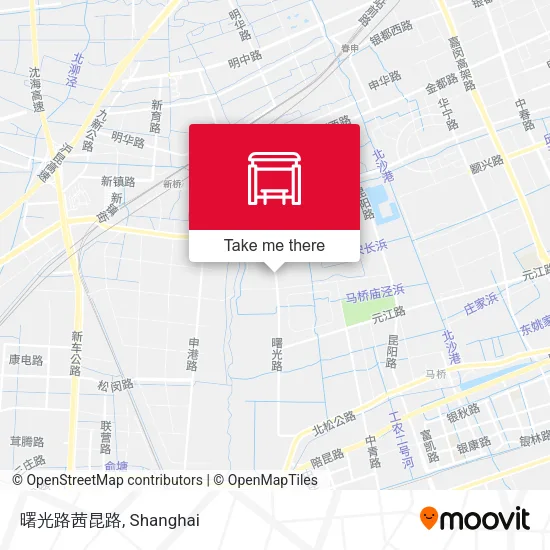 曙光路茜昆路 map