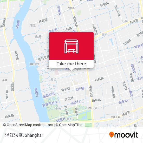 浦江法庭 map