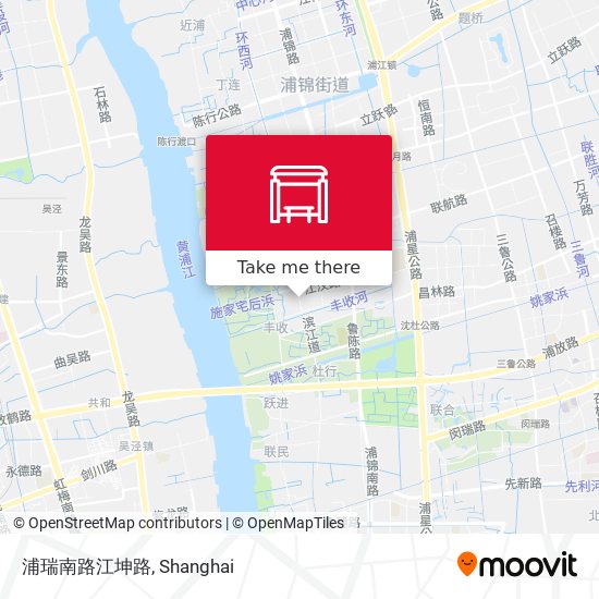 浦瑞南路江坤路 map