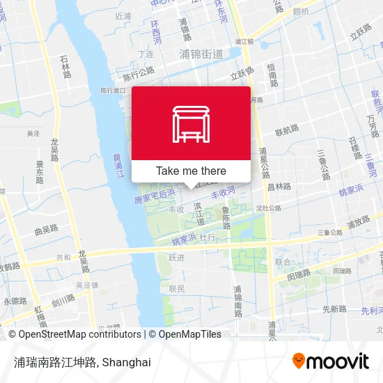 浦瑞南路江坤路 map
