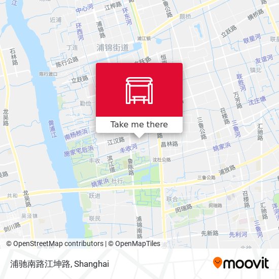 浦驰南路江坤路 map