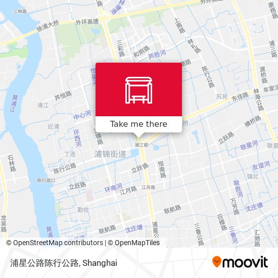 浦星公路陈行公路 map