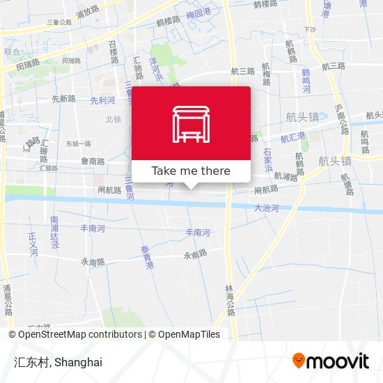 汇东村 map