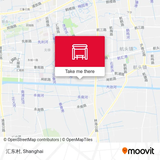 汇东村 map