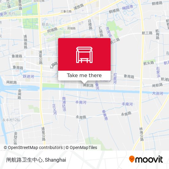 闸航路卫生中心 map