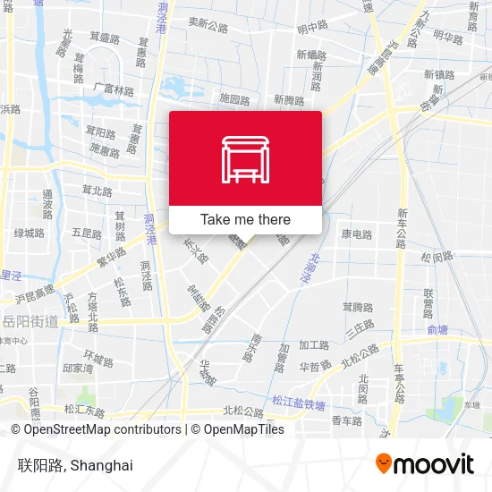联阳路 map
