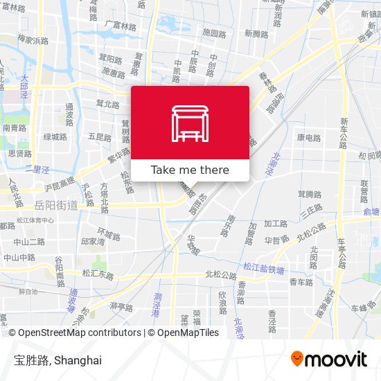 宝胜路 map