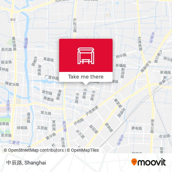 中辰路 map