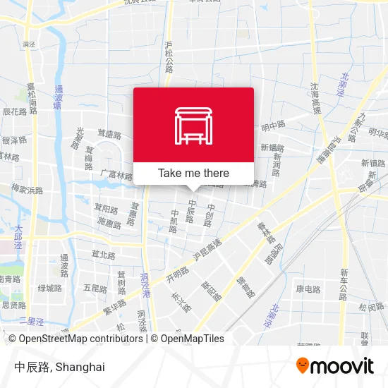 中辰路 map