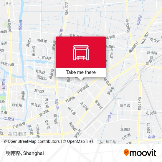 明南路 map