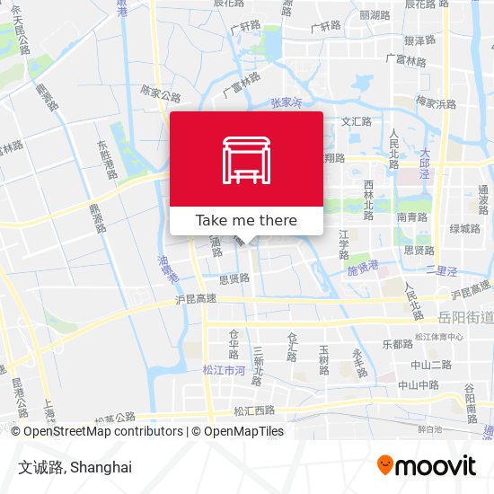 文诚路 map