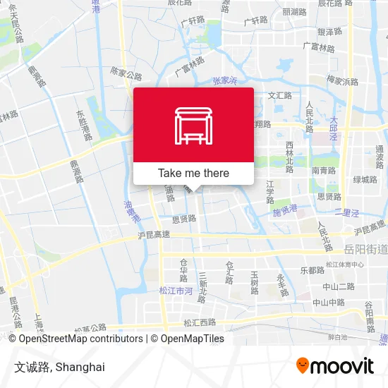 文诚路 map