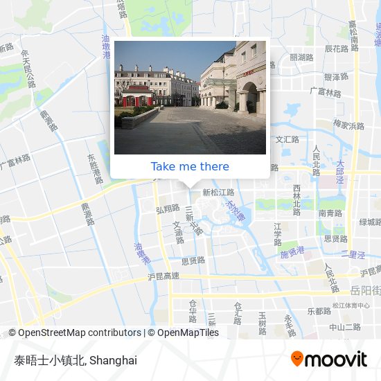 泰晤士小镇北 map