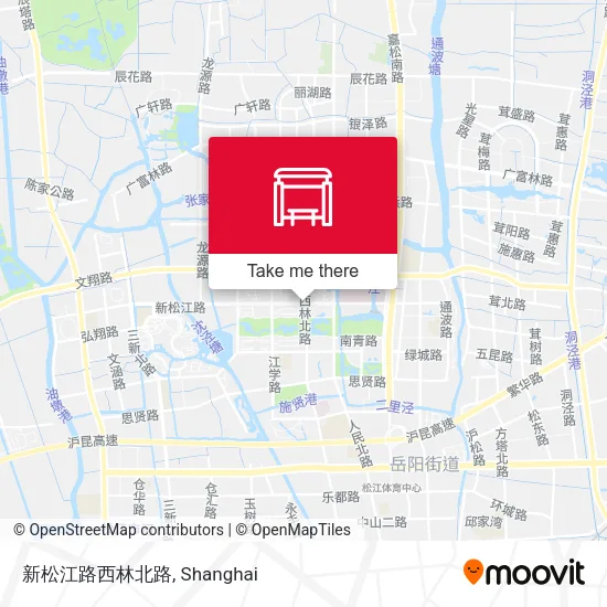 新松江路西林北路 map