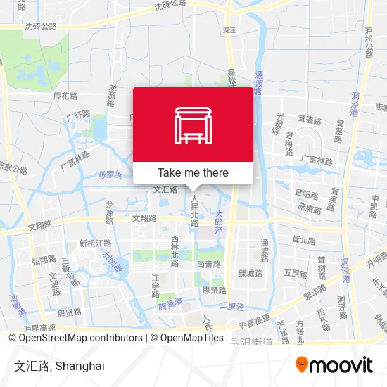 文汇路 map