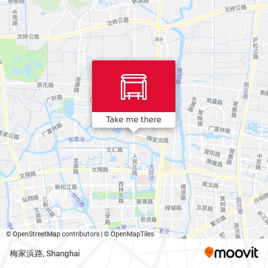梅家浜路 map