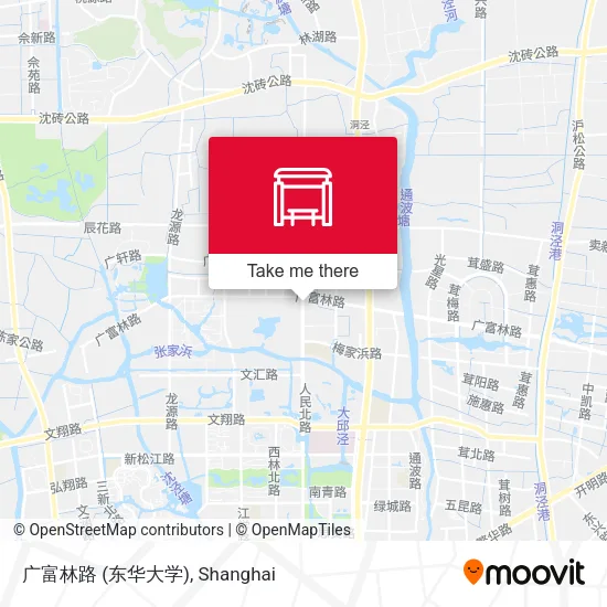 广富林路 (东华大学) map