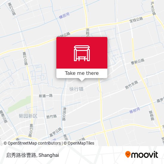 启秀路徐曹路 map