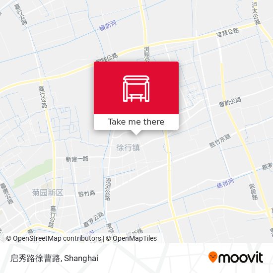 启秀路徐曹路 map