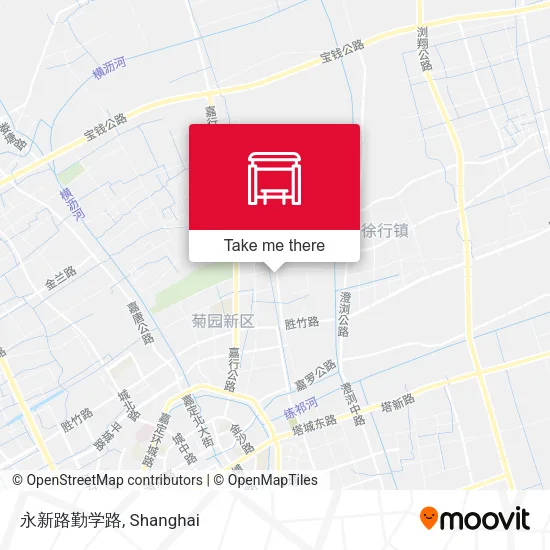 永新路勤学路 map
