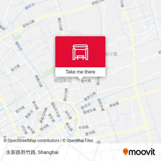 永新路胜竹路 map