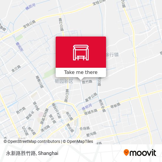 永新路胜竹路 map