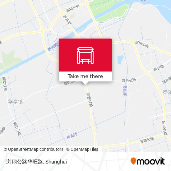 浏翔公路华旺路 map
