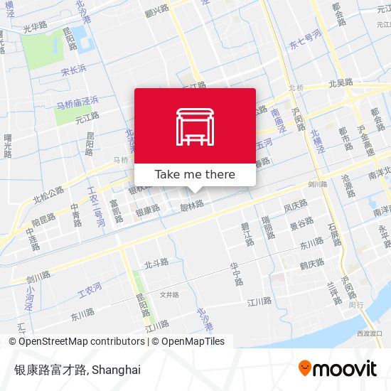 银康路富才路 map