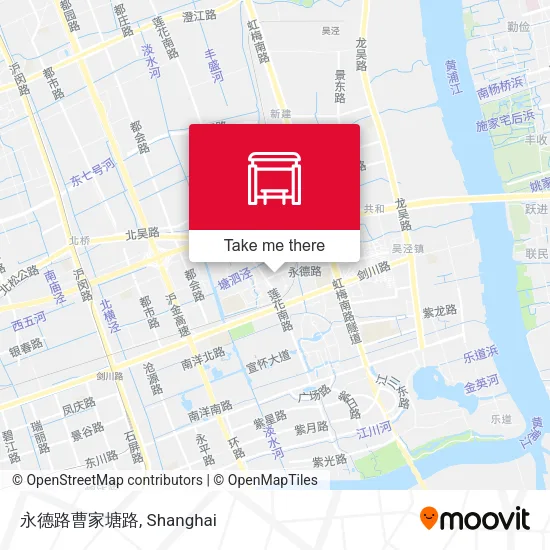永德路曹家塘路 map