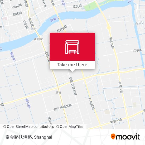 奉金路扶港路 map