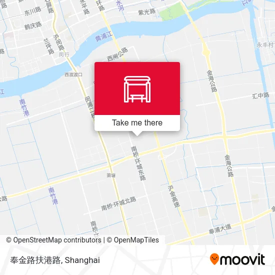 奉金路扶港路 map