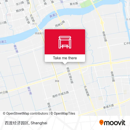 西渡经济园区 map