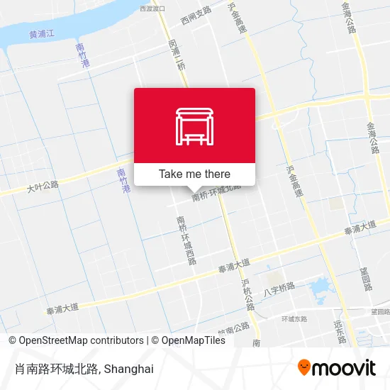肖南路环城北路 map