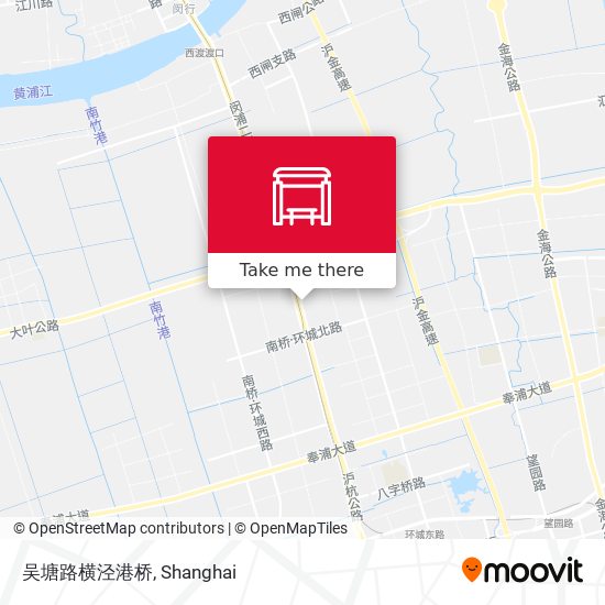 吴塘路横泾港桥 map