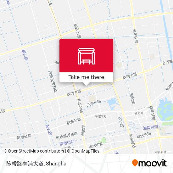 陈桥路奉浦大道 map