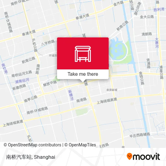 南桥汽车站 map