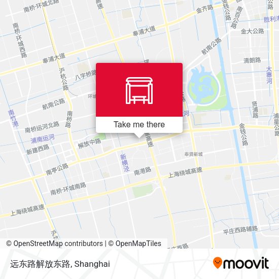 远东路解放东路 map