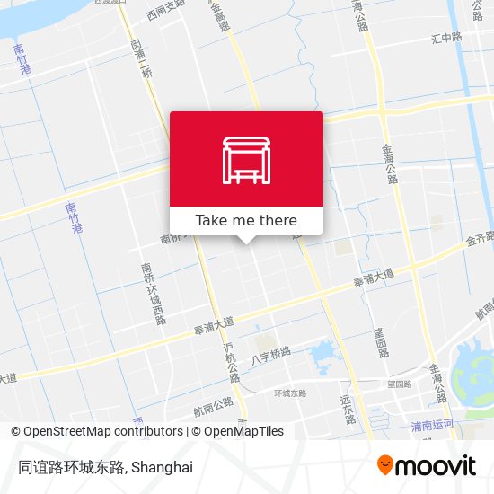 同谊路环城东路 map