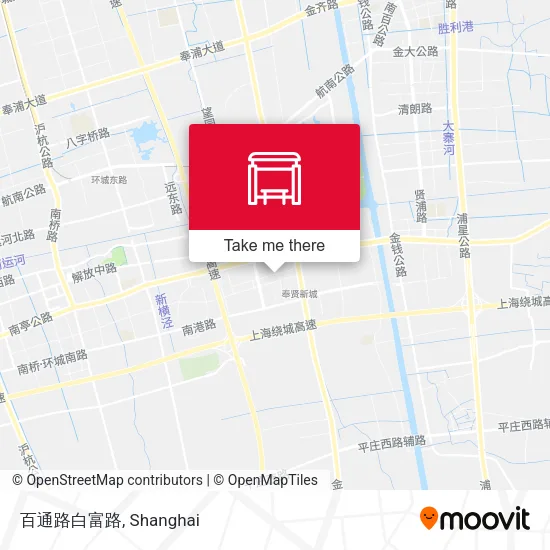 百通路白富路 map