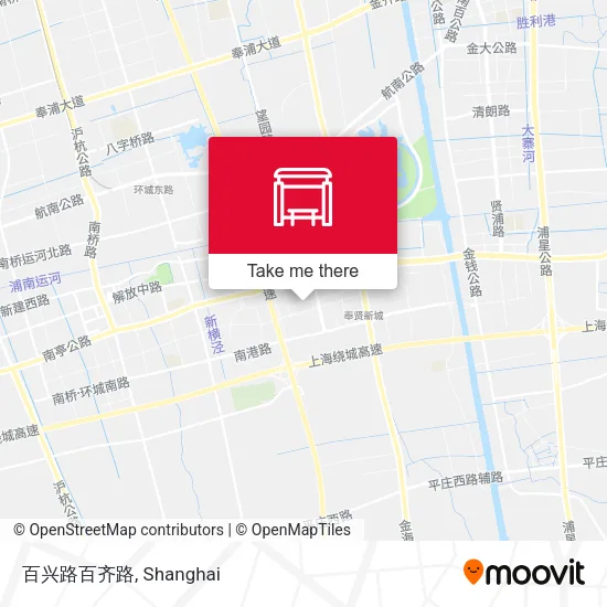 百兴路百齐路 map