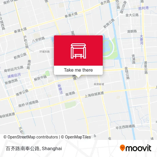 百齐路南奉公路 map