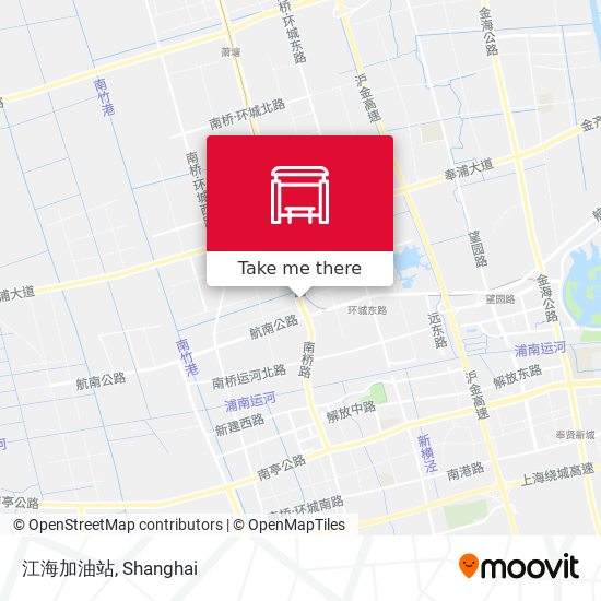 江海加油站 map