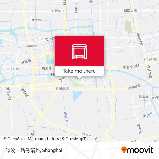 崧漪一路秀涓路 map