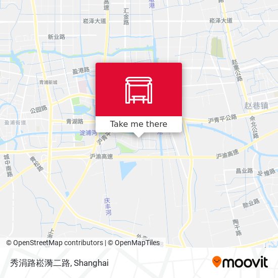 秀涓路崧漪二路 map