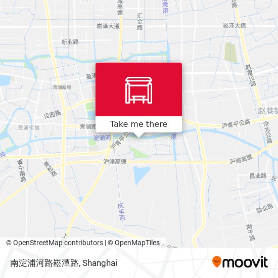 南淀浦河路崧潭路 map