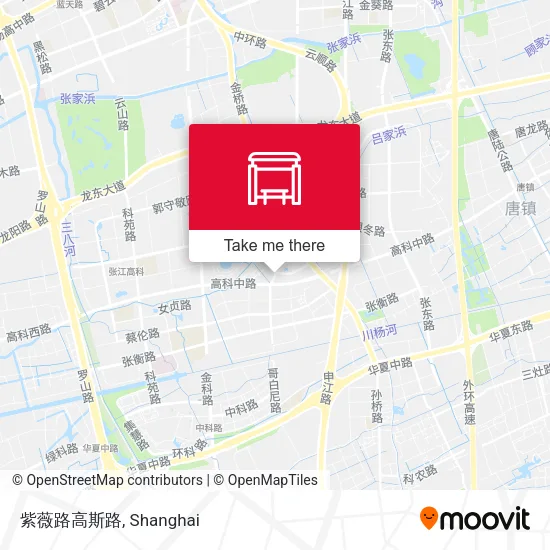 紫薇路高斯路 map