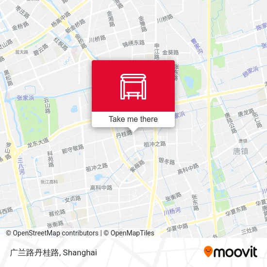 广兰路丹桂路 map