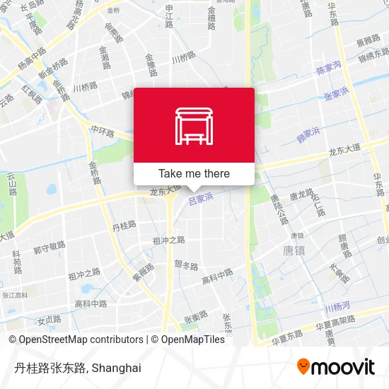 丹桂路张东路 map