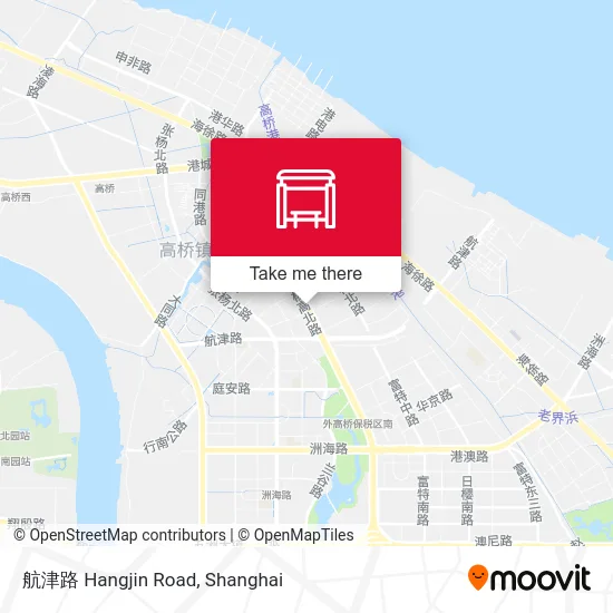 航津路 Hangjin Road map