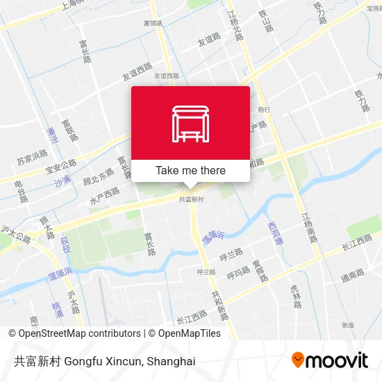 共富新村 Gongfu Xincun map
